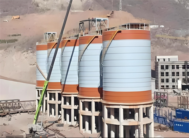 巩义高架钢板仓